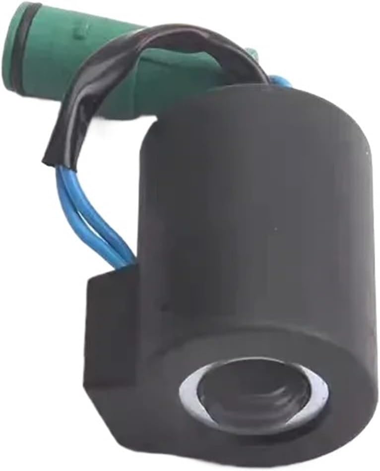 Excavator Parts For Coil EC55/60/140/210/360/460/480B Excavator Pilot Safety Lock Rotary Solenoid Valve Parts(12v)