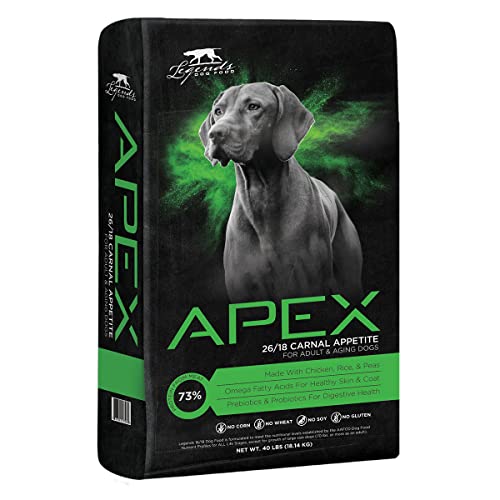 Legends APEX Carnal Appetite 26-18 Dog Food 40lb. Bag – ...