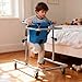 Pro Adjustable Pediatric Rollator Walker, Hemi Walker for Stroke & Cerebral Palsy Kids, Standing Support Gait Trainer, Special Needs Mobility Aid Wheelchair, Suitable for Height 31-47In (Blue)