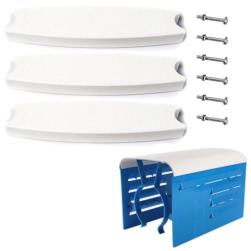 Escalera para piscina universal 18 pulgadas con cubierta de motor
