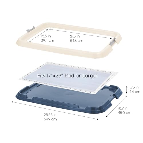 image for Iris Ohyama IRIS USA Pee Pad Holder - For Small Sized Dog and Puppy Pe