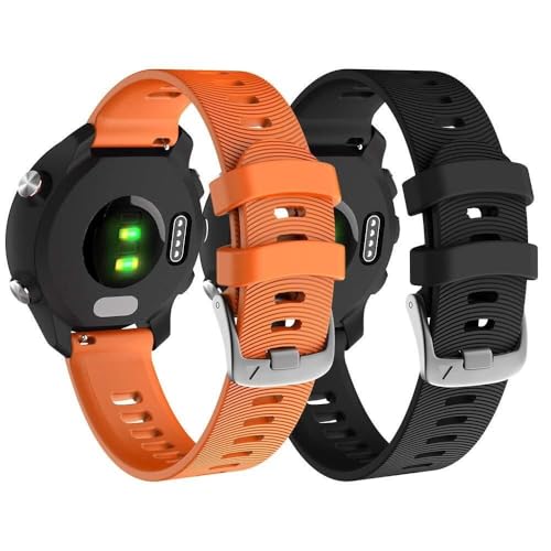 SCRUBY Para Garmin Forerunner 245 Band Forerunner 55 Band, banda de repuesto de 20 mm para Galaxy Watch 5/5 Pro Galaxy Watch 4 Vivoactive 3 Vivoactive 5 Band(NO1)