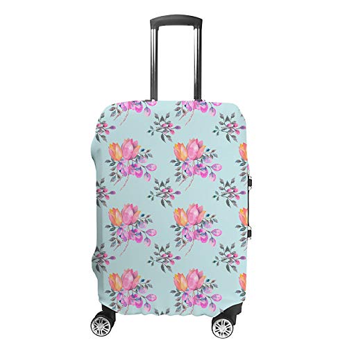 Housse de protection pour bagages CHEHONG en polyester rose bleu