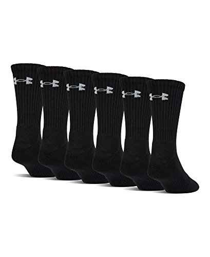 Under Armour UA Charged Cotton 2.0 Crew - 6-Pack MD Black2