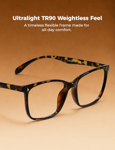 Image of TIJN Sleep Glasses for 99.9% TR90 Blue Green Light Blocking Dual AR Coatings Red Lens for Computer Gaming Reduce Eyestrain
