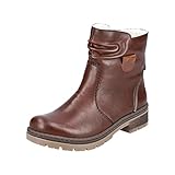 Rieker Damen Y7451 Mode-Stiefel, braun, 40 EU