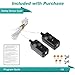 Safety Sensor Eyes for 41A5034 Liftmaster Sears Chamberlain Craftsman Garage Door Opener (1 kit) - Updated Version 2.0