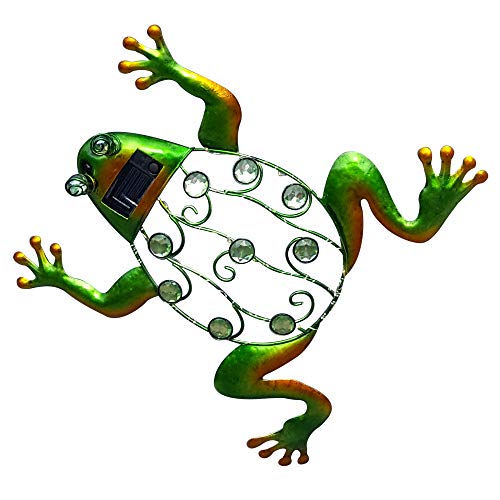 CHROMEX - DECORATIONS ANIMAUX SOLAIRES MURALE - LED BLANC CHAUD FIXE OU ANIME- FINTION FER PEINT (COLETTE LA RAINETTE) Cover