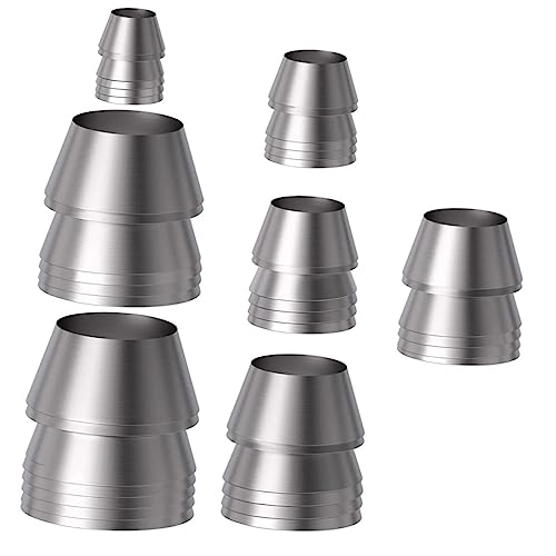 Yardenfun 7piezas Cuñas Metálicas Divisorias Mango Martillo Fijación Cónica Herramientas