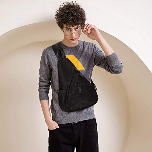 Kl928 Nylon Sling Bag - Small Crossbody Backpack Shoulder Casual Daypack Multipurpose Rucksack For Men Women #TOP5