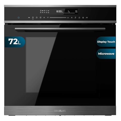 Cecotec Horno Microondas Integrable 60x60cm Bolero Hexa MWO706000 Line. 2880W, 72L de Capacidad, 13 Funciones con Pizza Master, Defrost, Electronic Timer