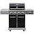 Kenmore PG-A40409S0LB 4 Burner Cabinet Style Propane Gas BBQ Grill with Searing Side Burner, 52000 Total BTU, Black