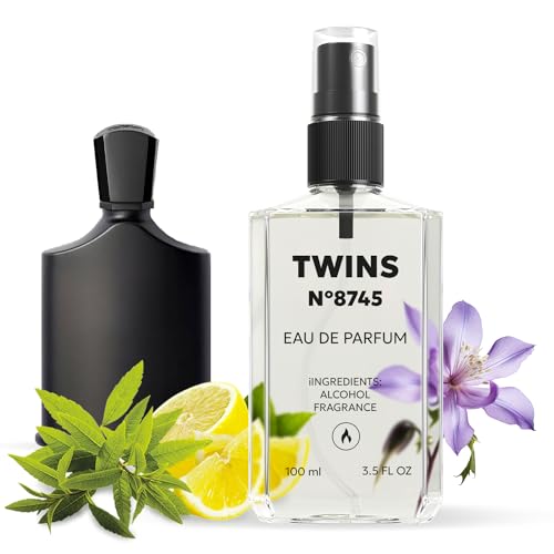 TWINS Impression of Green Irish Tweed | Perfume for Men Eau de Parfum | No.8745 | 3.4 Fl Oz / 100 ml
