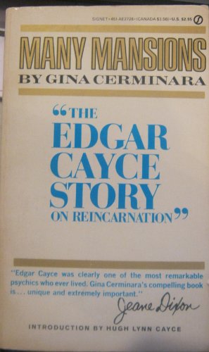 Many Mansions: The Edgar Cayce Story of Reincar... 0451127285 Book Cover