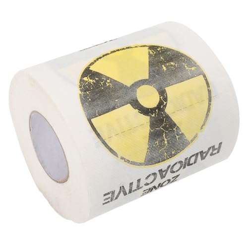 TOBBOMEY 1 Rollo papel higiénico espuma falso papel de baño divertido Gel papel wc pañuelos papel tissue paper tejidos decoración accesorio de baño papel de cocina papel de pulpa de madera