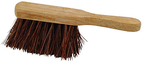 Elliott 25 cm Natural Bassine Fibre FSC Certified Hand Brush with Stiff Bristles Heavy Duty Ideal for Outdoor use and Stone Floors Workshops Warehouses and Gardening Beige