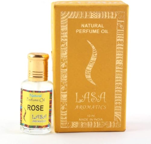Image of Natural Rose Perfume Oil Long Lasting Fragrance Roll-on Body Attar For Mens And Womens- 10 ML, (Pack Of 1)