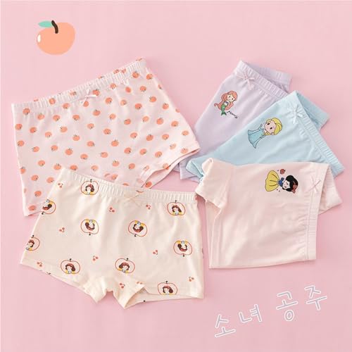 Girls' Soft Cotton Panties Little Girls' Underwear 5 Pack2
