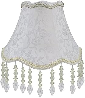 Lampshade Palace Style Fabric Relacement Light Shade for E14/E27 Table Lamp Bedside Lamp Floor Lamp,Ø 14 inch/36cm