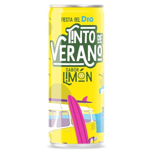 Tinto de verano sabor limón Dia lata 33 cl