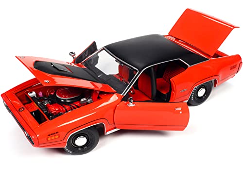 1971 Plymouth GTX 440+6 Hardtop Tor Red 1:18