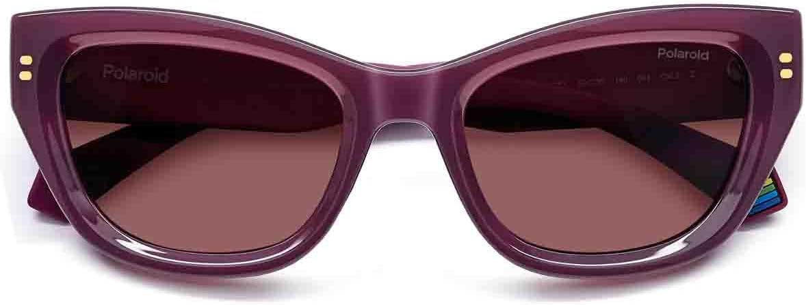 Polaroid PLD 6237/S/X CHERRY/VIOLET POLARIZED 52/20/140 women Sunglasses