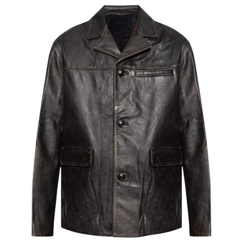 Veste en cuir de vachette motard pour vos sorties urbaines