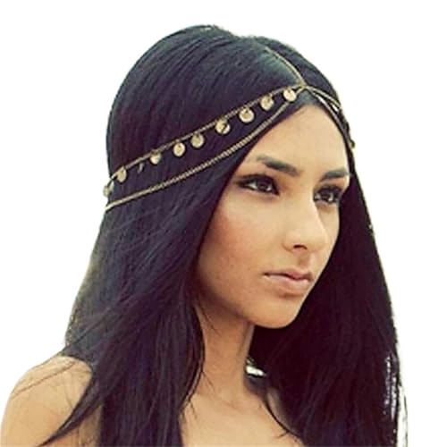 Wedding hairstyles headpiece chains pour sublimer un chignon simple - 2