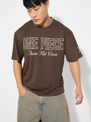 Image of Max URB N Men One Piece Print Oversized T-Shirt