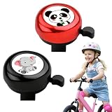CADEAU PARFAIT : Avec leurs couleurs vives et leurs motifs animaliers, ces sonnettes sont l'accessoire idéal pour rendre les balades à vélo de vos petits plus joyeuses et plus sûres.