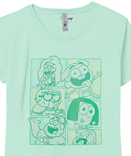 Disney Little Big City Greens Family Box Up Girls Short Sleeve Tee Shirt2