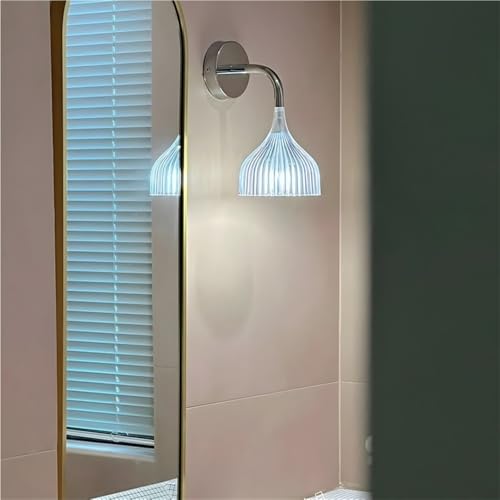 Aplique de pared retro y creativo para dormitorio o mesita de noche en salon 4