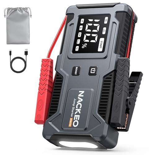 All-in-One Car Battery Jump Starter 6000A 20000mAh with Built-in ...