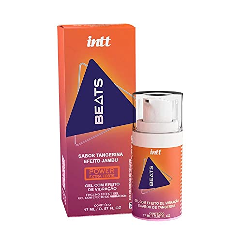 INTT COSMÉTICOS BEATS - Gel Lubrificante A Base De Jambu Com Efeito Que Pulsa Vibra E Esquenta 17 Ml