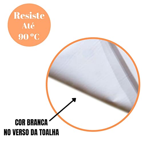 Toalha De Mesa Termica Plastica Retangular 6 Lugares 140x200 tamanho: Renda