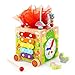 JAUNTY Montessori Activity Cube Toys for Toddlers 1 2 3 Years Old, Wooden Sensory Baby Tissue Box Toy for 1 Year Old Girls Boys, Great Educational Toys 1st First Birthday Gift