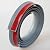 Trimold Carpet to Tile Floor Transition Strip, Grey Self-Adhesive Threshold Edging Trim (Length 3m, Cover Thickness Within 5mm)