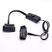 Tonsiki OBD 2 Cord 16 pin M/F Male to Female Right Angle Diagnostic Extension Cable with Power Switch to avoid battery drain