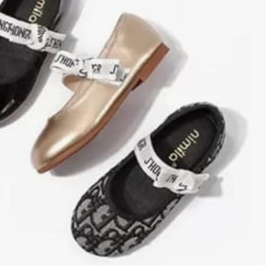 Gir's Casual Shoes Flat Ballerinas Leather Shoes Wedding Parties4