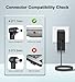 65W Laptop Charger Compatible with Lenovo ideaPad 3 330-14 330-15 330-17 330s-14 330s-15 S340 S145 S540 100s 110 310 320 510s V14 V15 Flex 5 14 15 14IWL Yoga 510-15