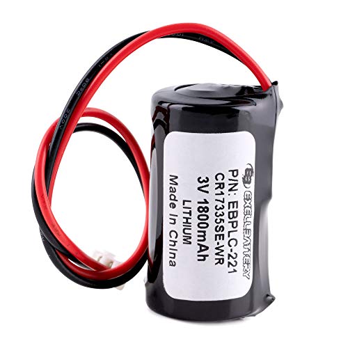 Exell Lithium PLC Computer Backup Battery, Replaces COMP-221, Energy Plus PLC-221, and Modicon 990XCP98000 (3 Volts)