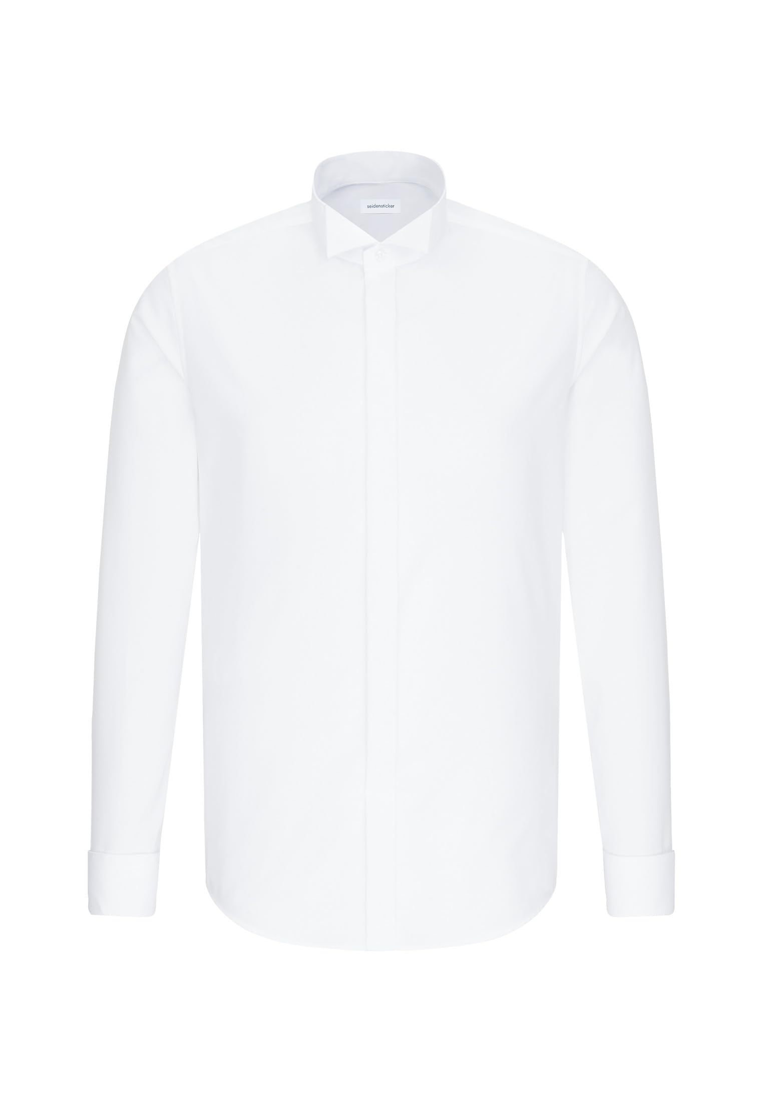Chemise Business Seidensticker - Coupe Slim - sans Repassage - col Kent - Manches Extra Longues - 100% Coton