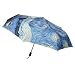KLOUD City 3 Section Folding Manual UV Protect Sun Anti-UV Parasol Rain Umbrella (Starry Night)