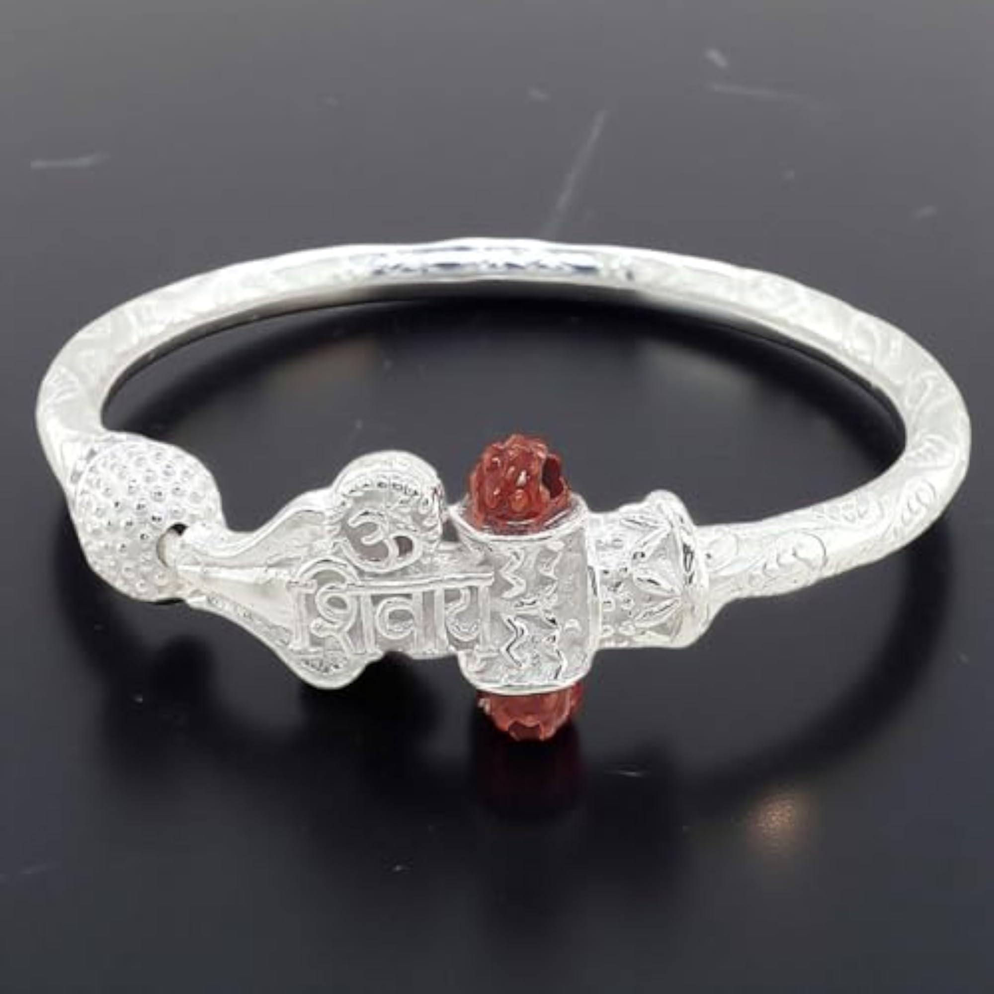 Simple 925 Silver Baby Kada Nazariya, 10.7 Grams