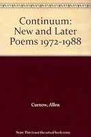 Continuum: New and Later Poems 1972-1988 1869400259 Book Cover