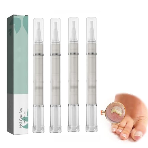 4 Stück health routine nail care pen nagelpilz stift, poderm nagelpilz nagelpflegestift, nail care pen health routine nagelwachstum fördern