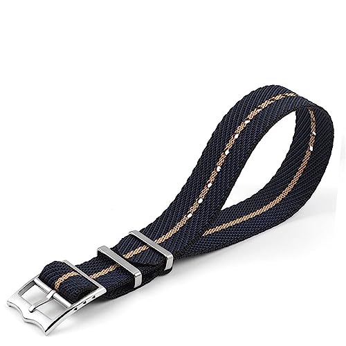 [kongsoj] IK V[}X^[ 300 vlbg I[V 007 AT150 DE VILLE Xs[h}X^[ EHb` XgbvpiC EHb`oh(Dark blue X khaki,22mm)
