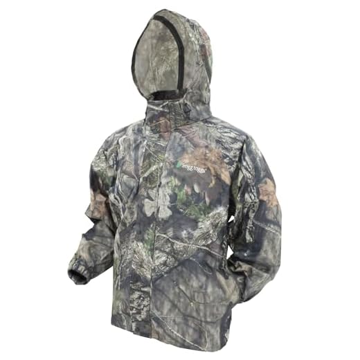 FROGG TOGGS Men's Classic Pro Action Waterproof Breathable Rain Jacket, Mossy Oak Break-up Country, 3X-Large (PA63123)