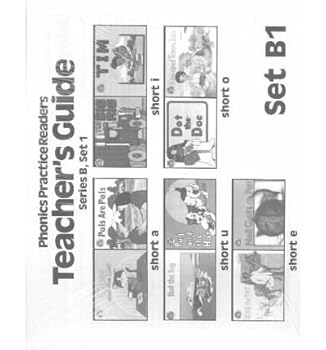 Paperback Phonics Practice Readers: Series B, 1/10 Readers Plus Teacher's Guide (Series B, Set 1) Book