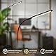 BRILONER - LED Stehlampe mit Touch, dimmbar, Speicherfunktion, Leselampe, Wohnzimmerlampe, Schlafzimmer Deko, Deckenfluter, Standleuchte, Stehleuchte, 21 x 170 cm, Schwarz